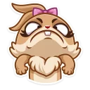 😠 emoji Банни | Bunny :: @TgSticker Telegram sticker 20 of 24