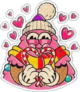 🩷 emoji 🎄 Telegram sticker 5 of 120