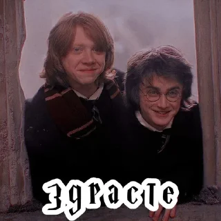 👋 emoji тРиО @stickers_HarryPotter Telegram sticker 11 of 35
