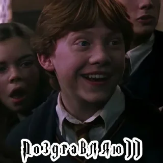 🥳 emoji тРиО @stickers_HarryPotter Telegram sticker 17 of 35