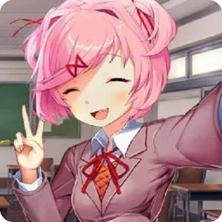 💕 emoji @denjifagst Natsuki Telegram sticker 19 of 45