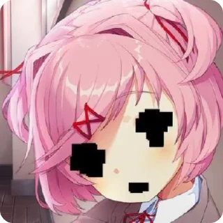 💕 emoji @denjifagst Natsuki Telegram sticker 14 of 45