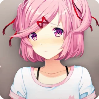 💕 emoji @denjifagst Natsuki Telegram sticker 20 of 45