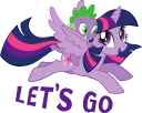 Sticker from My Little Pony :: @line_stickers