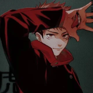 🍁 emoji ITADORIYUJI//JJK Telegram sticker 18 of 32