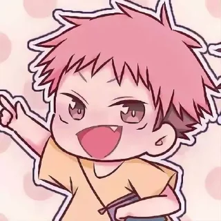 🍁 emoji ITADORIYUJI//JJK Telegram sticker 20 of 32