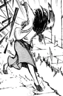 Sticker from Mikasa Manga