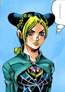 Sticker from Jojo manga
