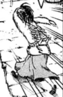 Sticker from Mikasa Manga