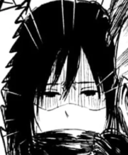 Sticker from Mikasa Manga