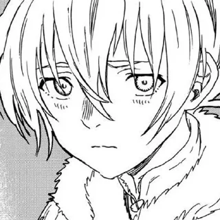 Sticker from fushi manga