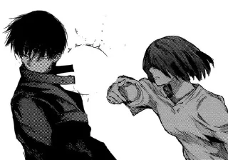 Sticker from Tokyo Ghoul v2 | by @qwanderq