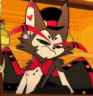 😒 emoji Husk Hazbin Hotel s1 Telegram sticker 3 of 63