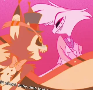 😃 emoji Husk Hazbin Hotel s1 Telegram sticker 18 of 63