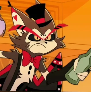 😤 emoji Husk Hazbin Hotel s1 Telegram sticker 4 of 63