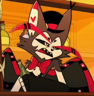 🤨 emoji Husk Hazbin Hotel s1 Telegram sticker 1 of 63