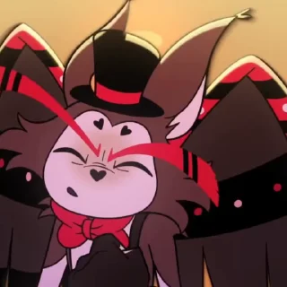Sticker from Husk Hazbin Hotel s2 : @Uiuiuiooo