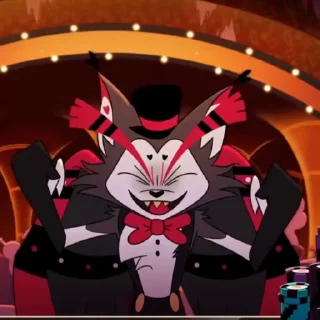 Sticker from Husk Hazbin Hotel s2 : @Uiuiuiooo