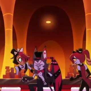 Sticker from Husk Hazbin Hotel s2 : @Uiuiuiooo