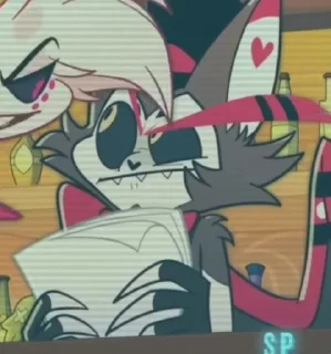 😐 emoji Husk Hazbin Hotel s1 Telegram sticker 10 of 63