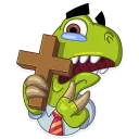 Sticker from Mr. T Rex
