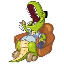 Sticker from Mr. T Rex