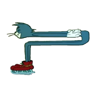 Sticker from tom and jerry
