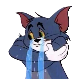 Sticker from tom and jerry