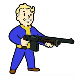 Sticker from fallout
