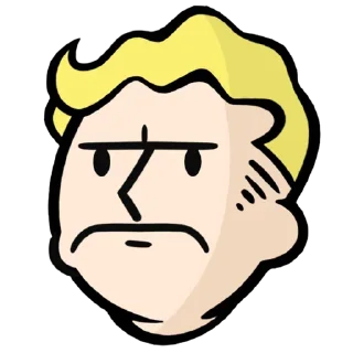 😟 emoji Столичная пустошь FALLAUTA Telegram sticker 6 of 90