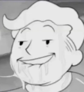 Sticker from Vault Boy