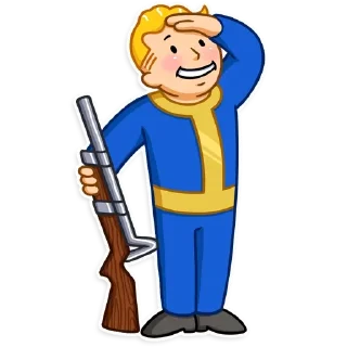 Sticker from Fallout