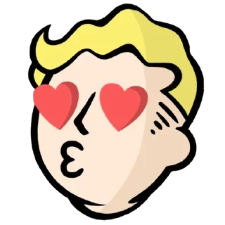 😍 emoji Столичная пустошь FALLAUTA Telegram sticker 7 of 90