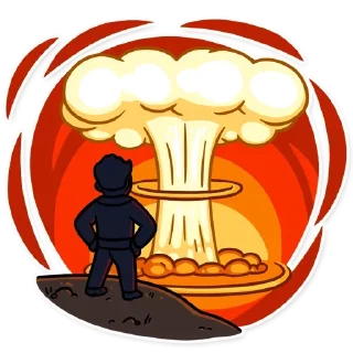 Sticker from Fallout