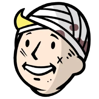😅 emoji Столичная пустошь FALLAUTA Telegram sticker 23 of 90