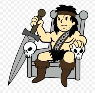 Sticker from fallout