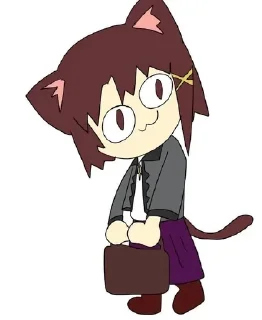 Sticker from lain iwakura