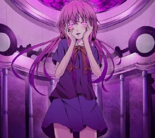 🌟 emoji Yuno gasai Telegram sticker 16 of 62