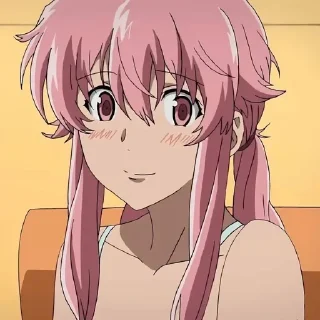 Sticker from yuno gasai @stickrubot