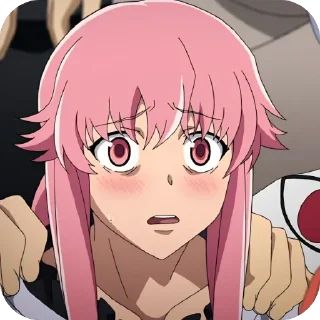 Sticker from yuno gasai @stickrubot