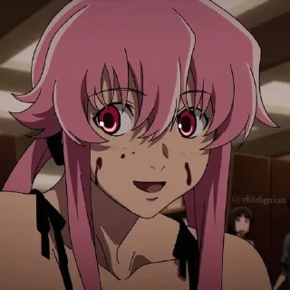 🌟 emoji Yuno gasai Telegram sticker 12 of 62