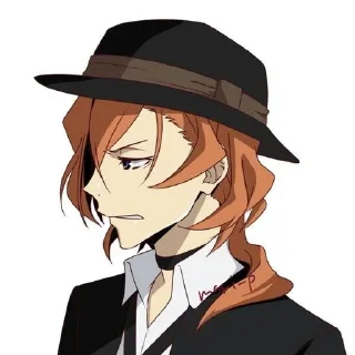 🎩 emoji ChuyaHakahara Telegram sticker 3 of 30