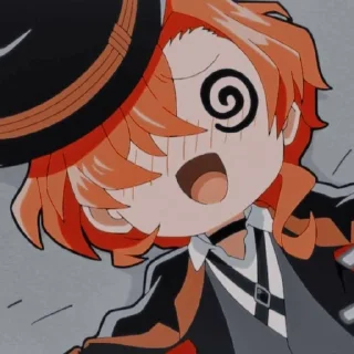 🎩 emoji ChuyaHakahara Telegram sticker 12 of 30