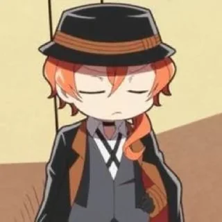 🎩 emoji ChuyaHakahara Telegram sticker 10 of 30