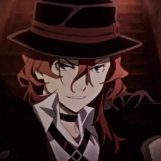 🎩 emoji ChuyaHakahara Telegram sticker 20 of 30