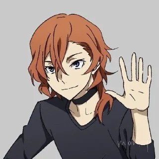 🎩 emoji ChuyaHakahara Telegram sticker 1 of 30