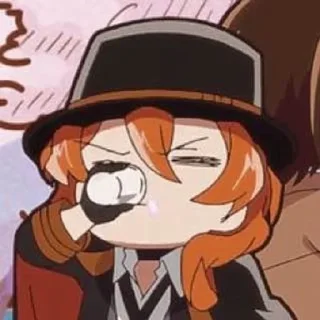 🎩 emoji ChuyaHakahara Telegram sticker 8 of 30