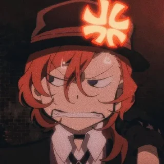 🎩 emoji ChuyaHakahara Telegram sticker 15 of 30