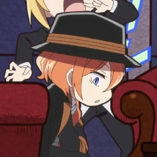 🎩 emoji ChuyaHakahara Telegram sticker 11 of 30