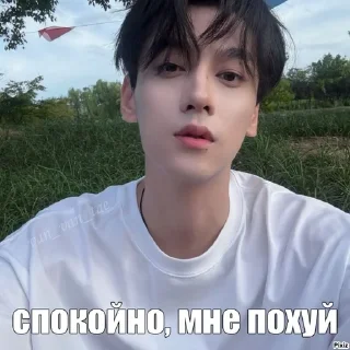 #похуй by @van_van_tae sticker 1